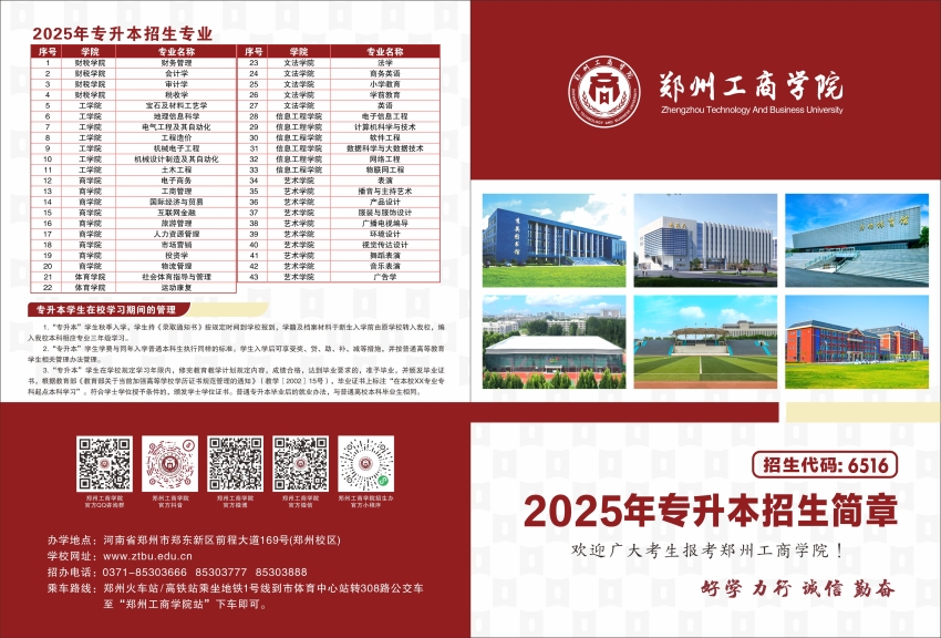 2025年专升本招生简章